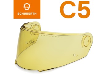 Visier SV6 für Helm C5 HD gelb
