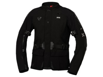 Venture-STX 1.0 schwarz Motorradjacke 2-Lagen-Laminat CE wasserdicht X-Stretch Protektoren