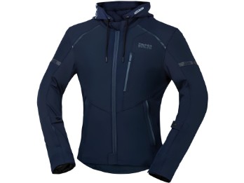Classic SO Moto 2.0 blau Motorradjacke CE elastisch wasserdicht mit Protektoren
