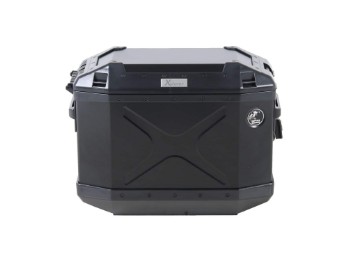 Xplorer 30 schwarz links Motorrad-Seitenkoffer 33 Liter wasserdicht diebstahlgeschützt