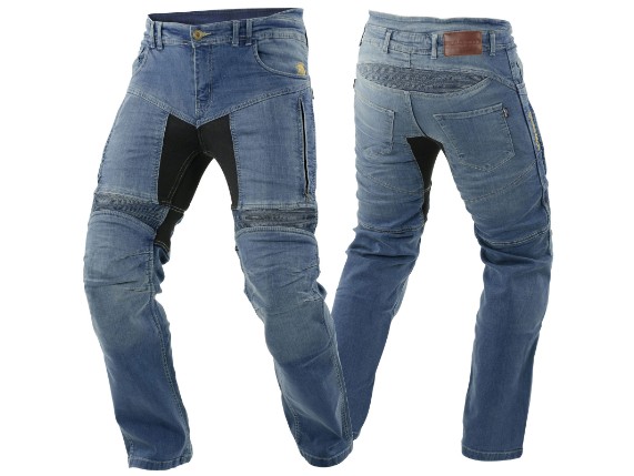 Trilobite Smart Jeans Herren Motorrad Hose Blau Protektor Länge 34 Tragekomfort 
