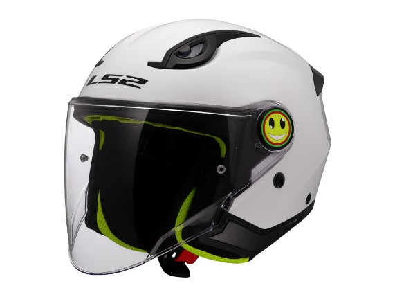 LS2 OF622 FUNNY II SOLID WHITE -366221002