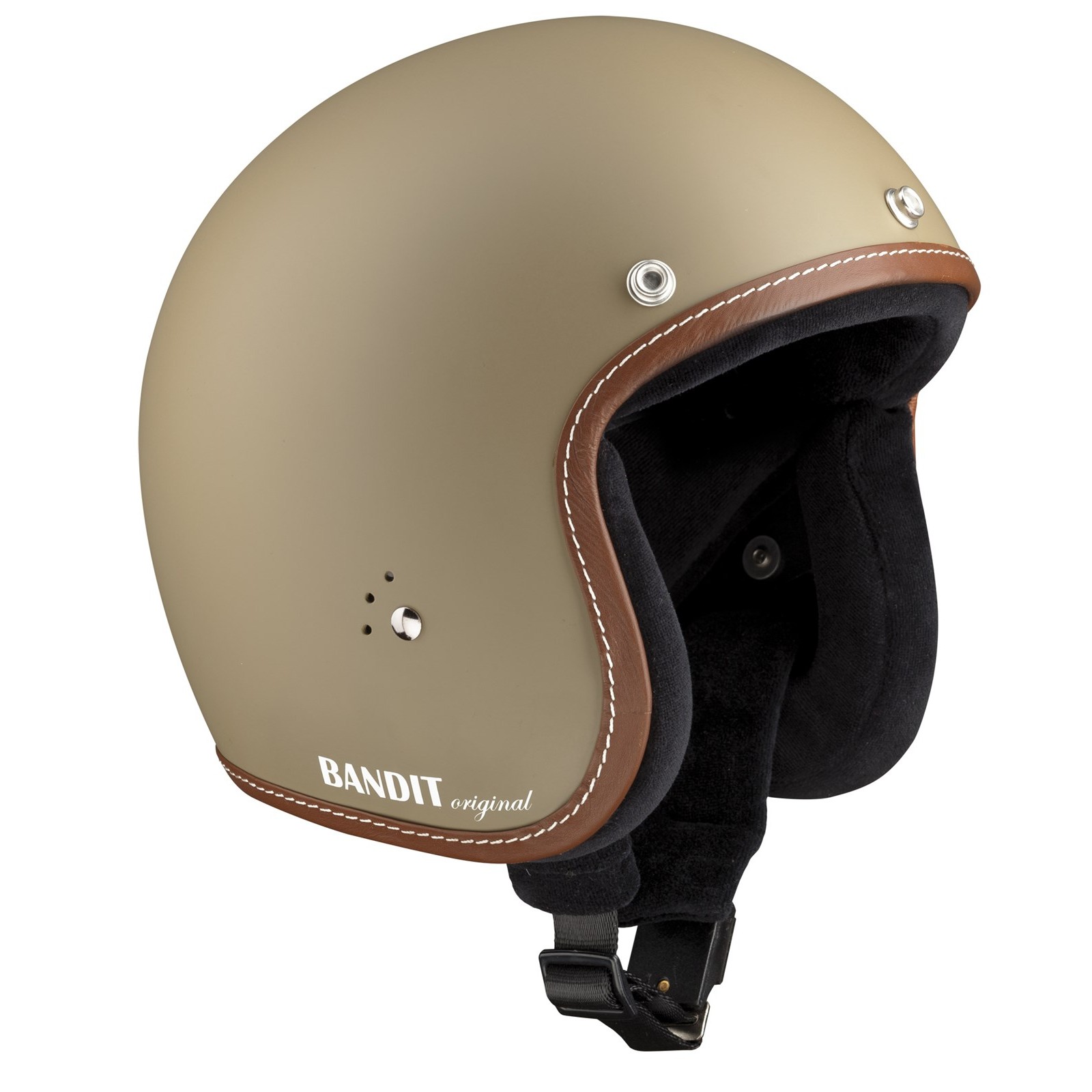 Premium JETHELM sand Chopperhelm Helm JET