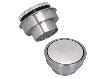 Tankdeckel Pop-Up chrom