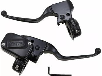 Brems- & Kupplungshebeleinheit Harley Davidson Softail
