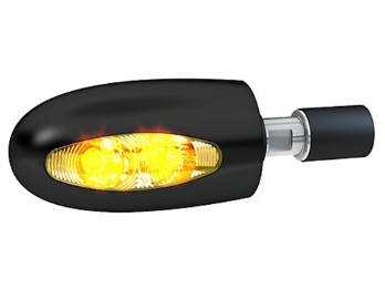Lenkerendenblinker BL 1000 LED, schwarz, E-geprüft