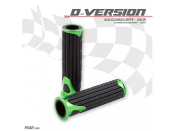 Griffe Alu/Gummi D-Version schwarz/gold