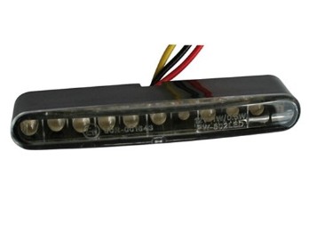 LED-Ruecklicht STRIPE, transparent, E-gepr.