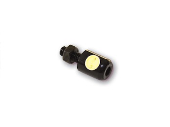 LED-Nummernschildbel., rund, D. 13 mm, schwarz, EG