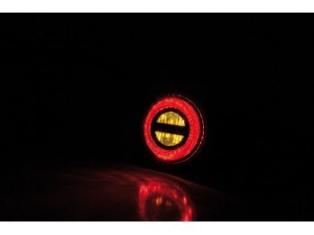 LED Blinker mit Rücklicht Bremslicht ROCKET BULLET 