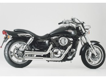 Auspuffanlage Double Groove für Suzuki Intruder
