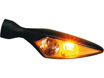 LED Blinker mit Positionslicht FL/RR schwarz