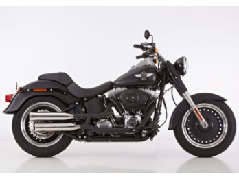 Double Groove Slip On Ersatzdämpfer Harley Davidson Softail