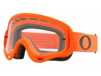 Crossbrille - Moto Orange/Clear Lens