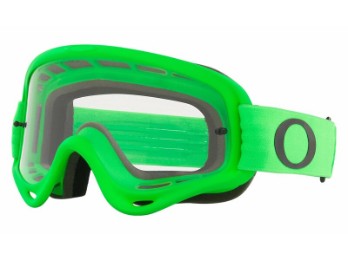 Crossbrille - Moto Green/Clear Lens