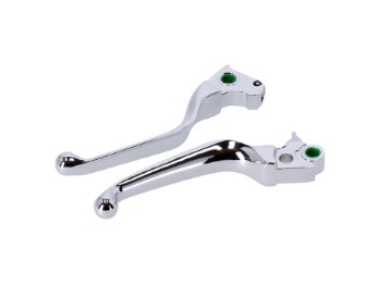 Brems- und Kupplungshebel Set chrom