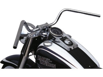 1" Mystic Handlebar Non-Dimpled Chr ome 1" Throttle Cables