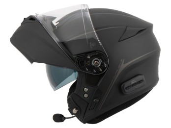 Klapphelm mit integriertem Kommunikationssystem