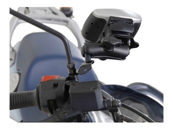 1 Zoll Kugel-Kit mit Halterung schwarz