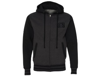 Skull Stars Hooligan Zip Hoodie