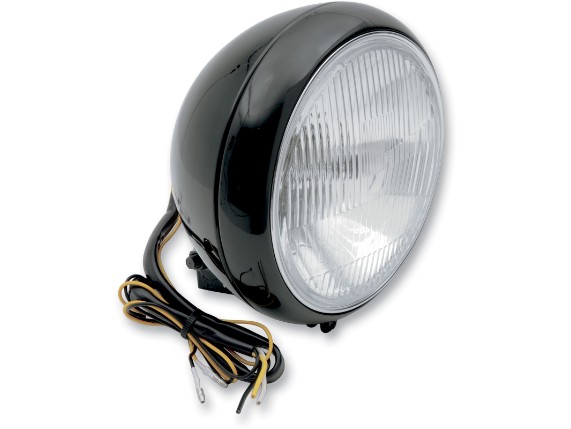 20010556, HEADLIGHT 7" SMTH BLK