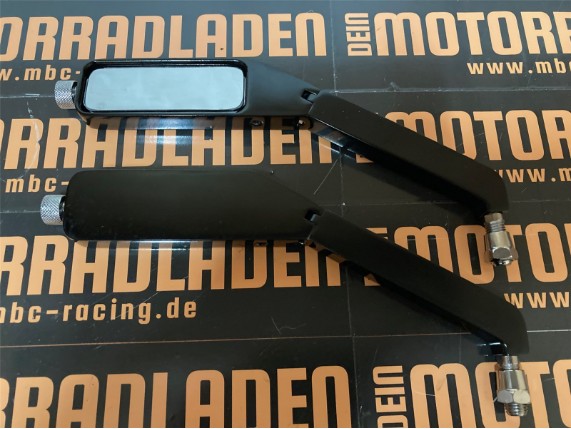 21-107/2, Spiegelpaar Chopper schwarz