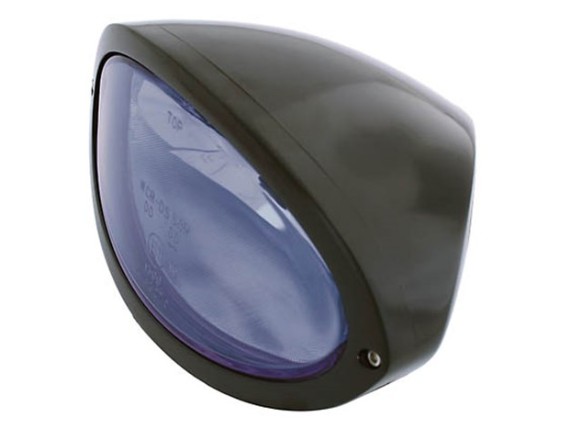 223-062, Scheinwerfer IOWA, oval, schwarz