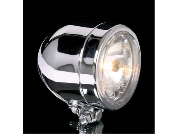 223-341, Chromscheinwerfer 90mm, mit unterer