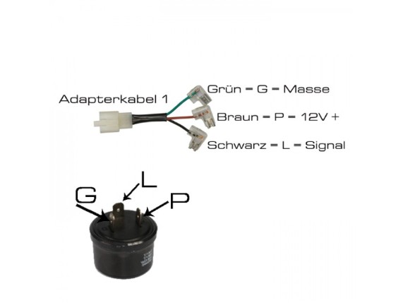 286075, Blinkrelais elektr.univers., 3 pol