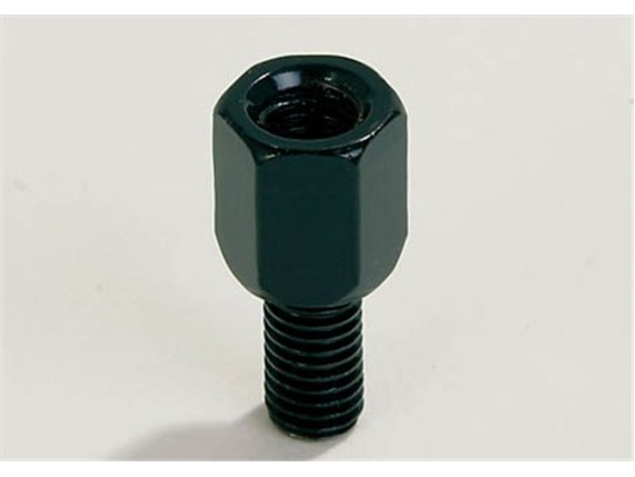 305-074, Adapter schwarz, Loch M10 re