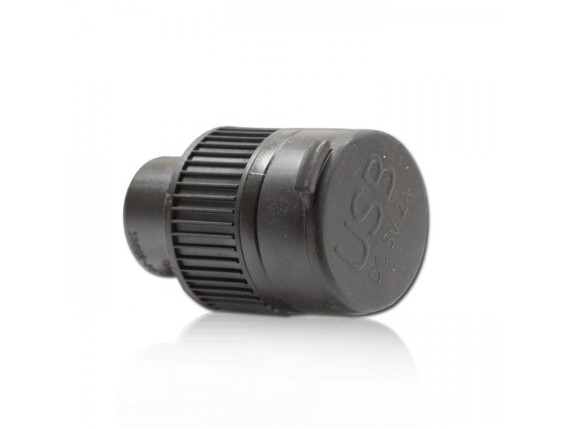 349049, Doppel-USB-Bordsteckdose 12V DC, Si