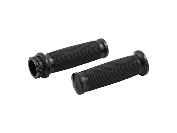 504757, CALIBER ALUMINUM HANDLEBAR GRIPS BL