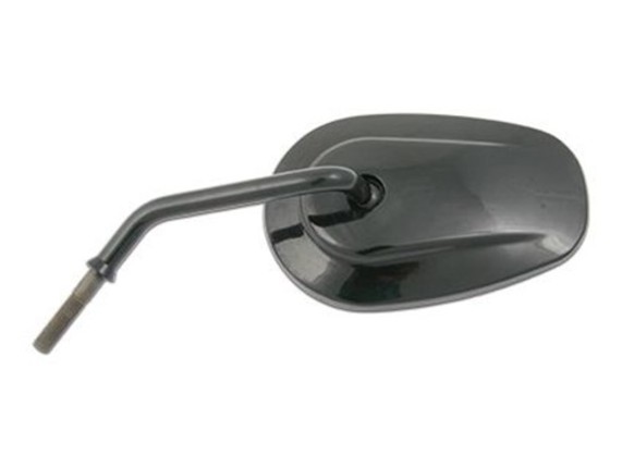 65-3148, V-ROAD MIRROR-LEFT BLACK E-APPROVED