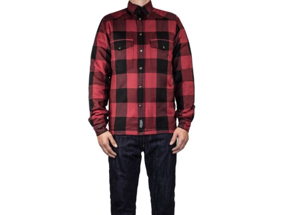 JDL5001, Lumberjack Kevlar Shirt Red