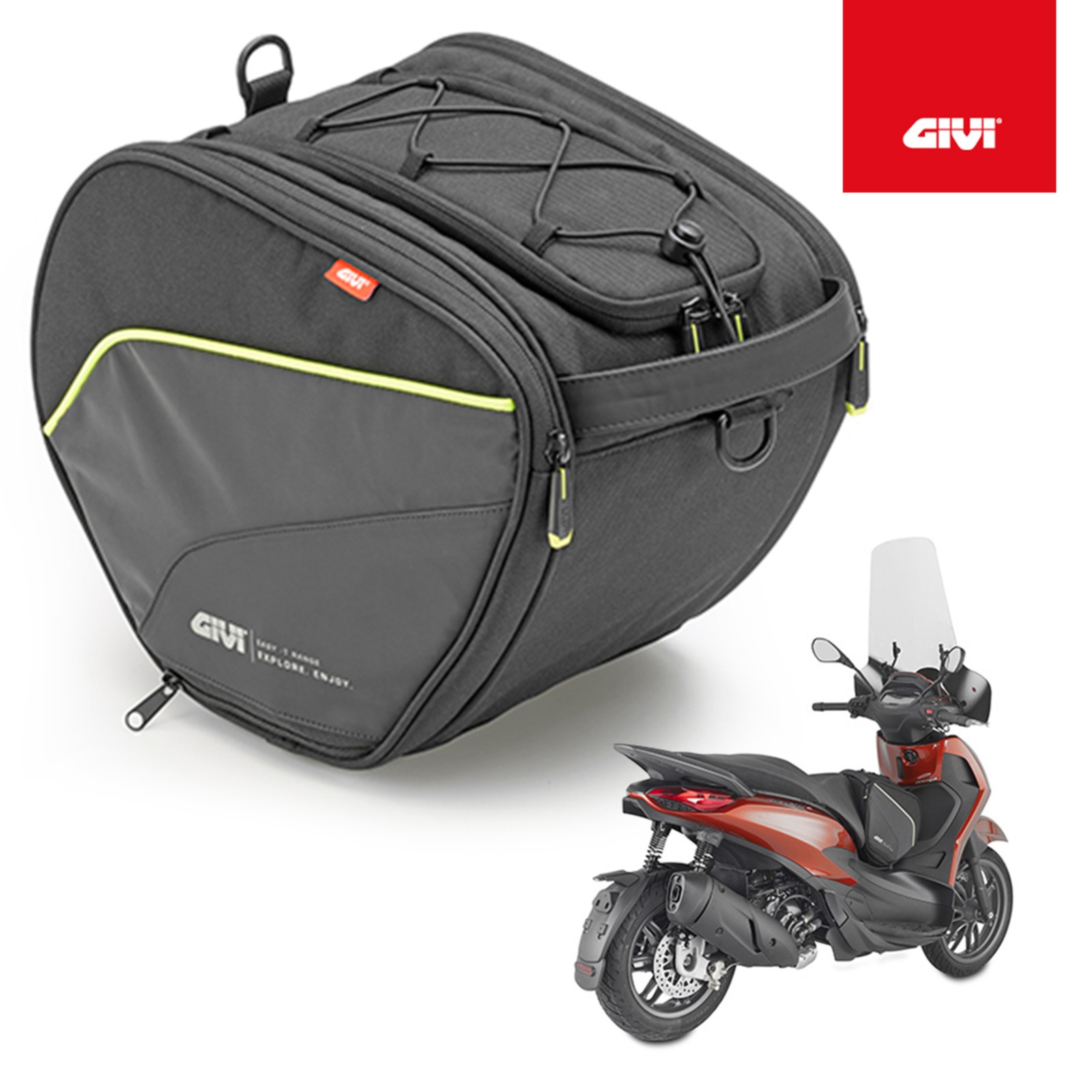 Motorrad unter Sitz Aufbewahrungstasche Tasche Koffer Organizer Premium  Easy