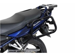 EVO Kofferträger Schwarz passend für Suzuki GSF 600 Bandit / S (00-04) (LAGERABVERKAUF)