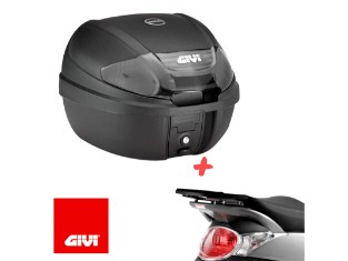 Roller Monolock Topcase Set inkl. Träger und Platte für Yamaha D'elight 125 Bj. 17-21