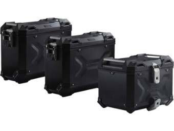 TRAX ADV Adventure Aluminium Kofferset inkl. Topcase für BMW F 750 GS / 850 GS 4G85