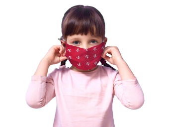 Kinder Behelfsmundschutz "Marinella" Alltagsmaske Mund-Nasen Schutz
