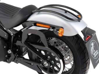 C-BOW Seitenträger in schwarz passend für Harley-Davidson Softail Street Bob