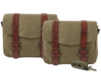 Retro Legacy Kurier Seitentasche L+L passend für Hepco&Becker C-BOW Träger
