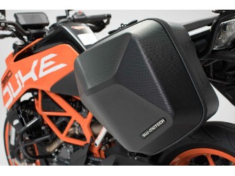 Motorrad Seitenkoffer Sytem URBAN ABS passend für KTM 125/390 Duke