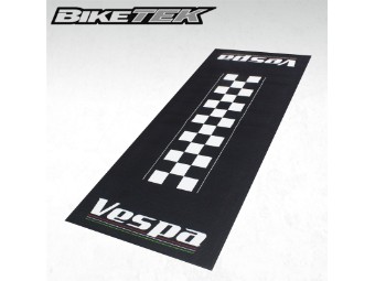 Motorradteppich Unterlage Matte VESPA für Garage Wohnzimmer Showroom 