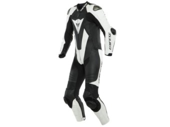 Einteilige sportliche Lederkombi LAGUNA SECA 5 aus perforiertem Leder mit aerodynamischem Höcker