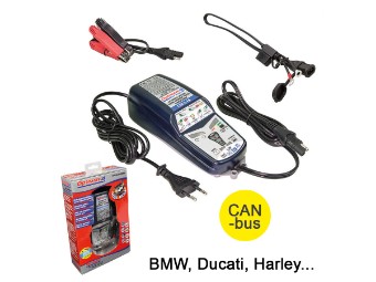 OptiMate 4 TM340 Dual 12V-Batteriepflege Ladegerät CAN-bus BMW/Ducati/Harley...
