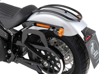 C-BOW Seitenträger in schwarz passend für Harley-Davidson Softail Street Bob