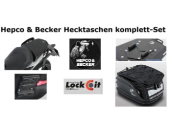 Hepco und Becker Hecktaschen Set für Motorrad KTM 690 Duke ab 2012
