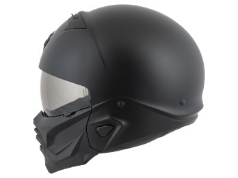 Scorpion EXO-COMBAT II SOLID Mattschwarz Motorradhelm: Der Blockbuster Helm mit neuem Design und verbesserter Passform