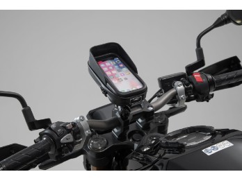 universal Motorrad Navi-Kit mit Smartphone-Case inkl. Klemmarm