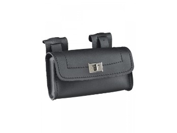 lederne Cruiser Lock-Pocket M Lenkertasche Chopper Style Werkzeugtasche Toolbag